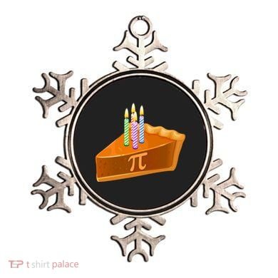 3.14 Happy Pi Day March 14 Birthday Slice Of Pie Ornament