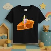 3.14 Happy Pi Day March 14 Birthday Slice Of Pie Toddler T-Shirt thumb 3