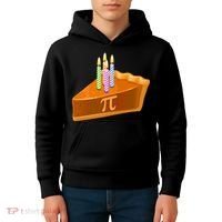 3.14 Happy Pi Day March 14 Birthday Slice Of Pie Kids Hoodie thumb 4