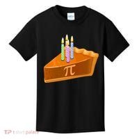 3.14 Happy Pi Day March 14 Birthday Slice Of Pie Kids T-Shirt thumb 0