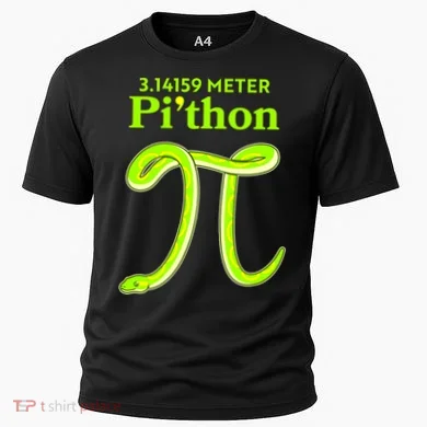3.14 Meter Pi'thon Python Snake Pi Day March 14 Cooling Performance Crew T-Shirt