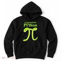 3.14 Meter Pi'thon Python Snake Pi Day March 14 Hoodie thumb 0