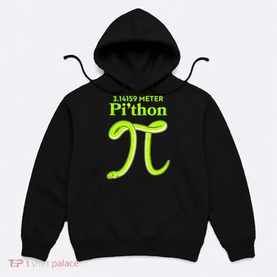 3.14 Meter Pi'thon Python Snake Pi Day March 14 Hoodie