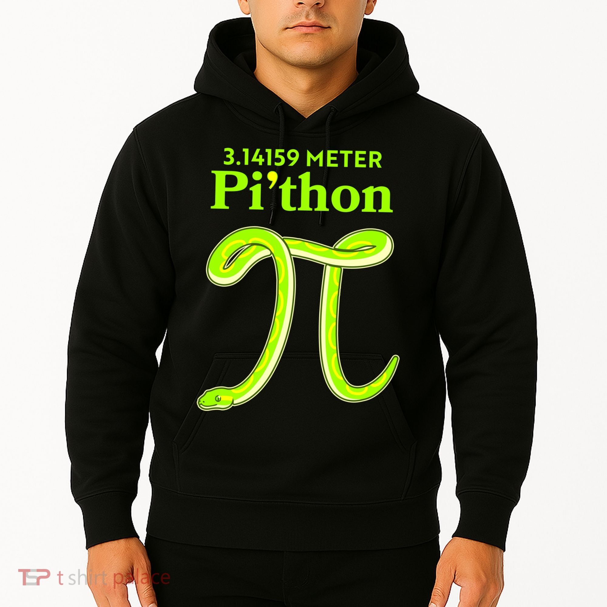 3.14 Meter Pi'thon Python Snake Pi Day March 14 Hoodie