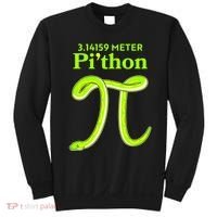 3.14 Meter Pi'thon Python Snake Pi Day March 14 Sweatshirt thumb 0