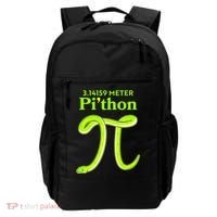 3.14 Meter Pi'thon Python Snake Pi Day March 14 Backpack thumb 0
