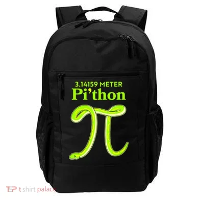 3.14 Meter Pi'thon Python Snake Pi Day March 14 Backpack