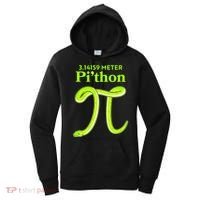 3.14 Meter Pi'thon Python Snake Pi Day March 14 Women's Hoodie thumb 0