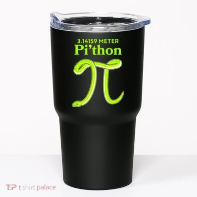 3.14 Meter Pi'thon Python Snake Pi Day March 14 Tumbler