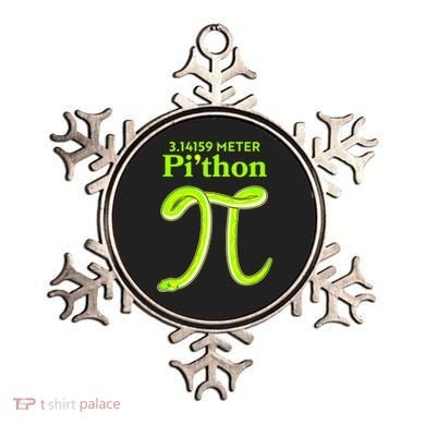 3.14 Meter Pi'thon Python Snake Pi Day March 14 Ornament