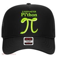 3.14 Meter Pi'thon Python Snake Pi Day March 14 Hat thumb 0