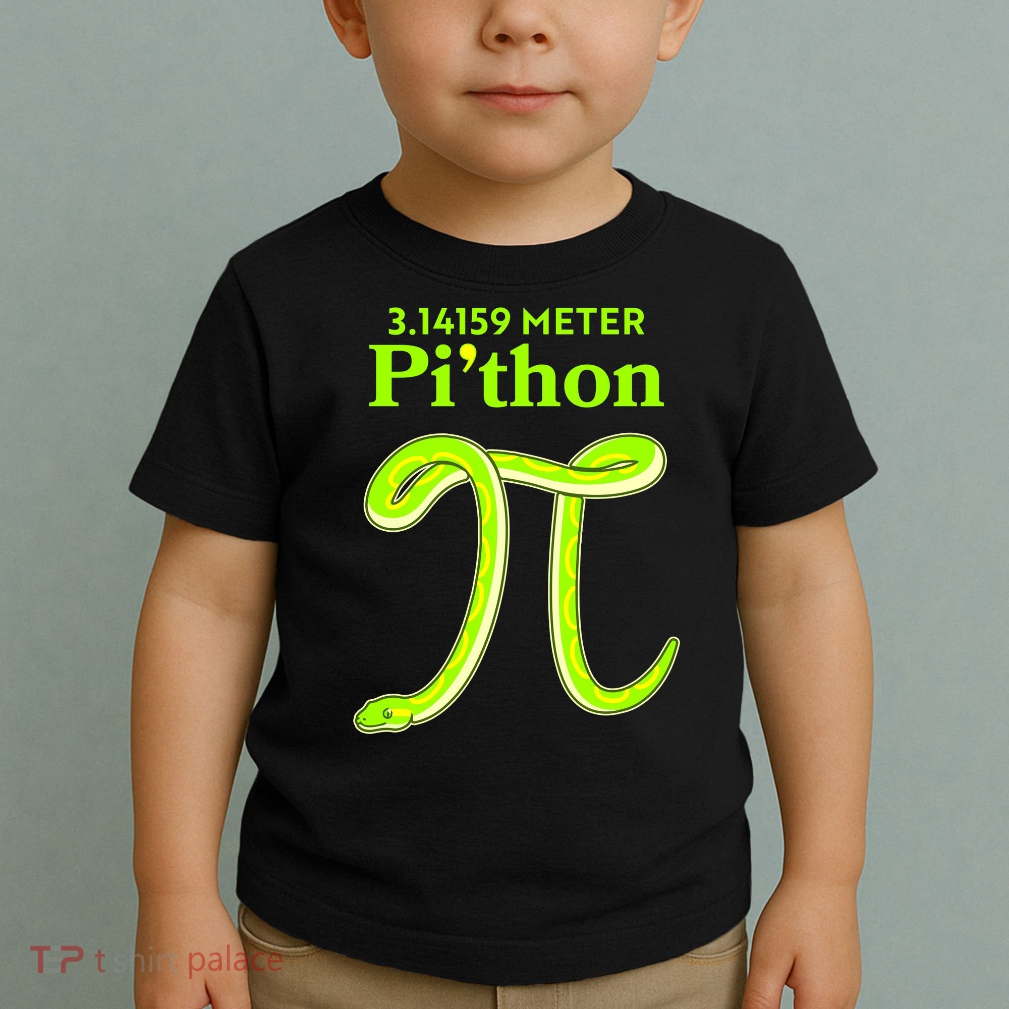3.14 Meter Pi'thon Python Snake Pi Day March 14 Toddler T-Shirt