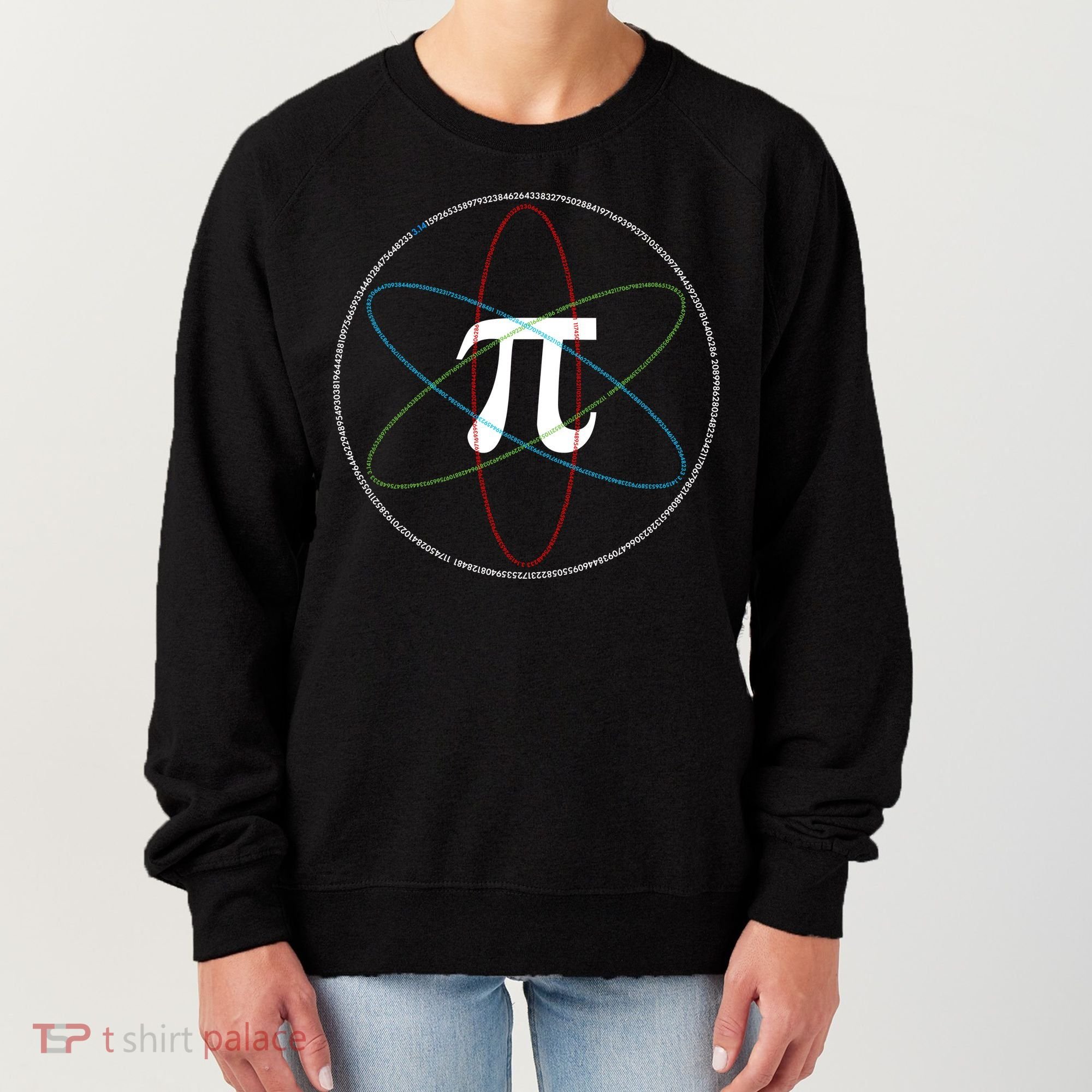 3.14 National Pi Day Numbers Science Symbol Women's Sweatshirt