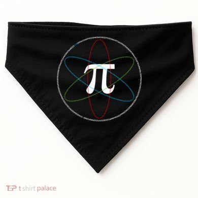 3.14 National Pi Day Numbers Science Symbol USA-Made Doggie Bandana