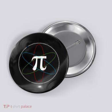 3.14 National Pi Day Numbers Science Symbol Button