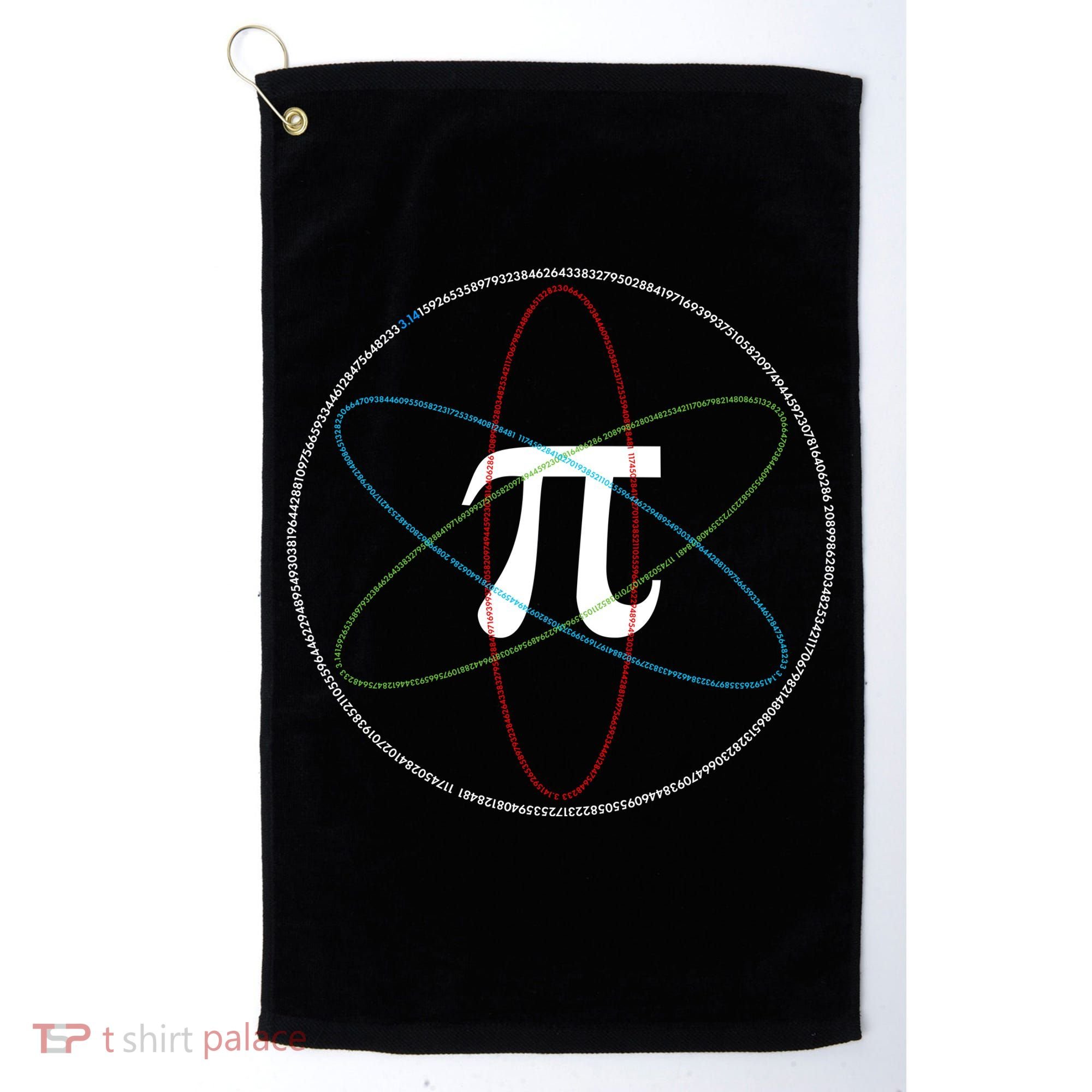 3.14 National Pi Day Numbers Science Symbol Golf Towel