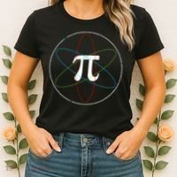 3.14 National Pi Day Numbers Science Symbol Women's T-Shirt thumb 2