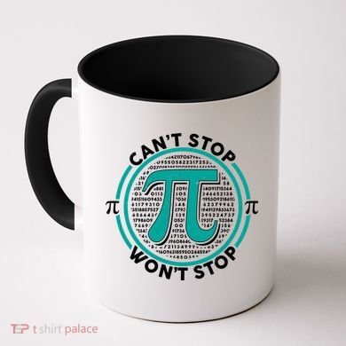 3.14 Pi Day Can't Stop Pi Won't Stop Coffee Mug