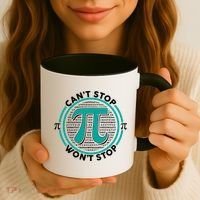 3.14 Pi Day Can't Stop Pi Won't Stop Coffee Mug thumb 3