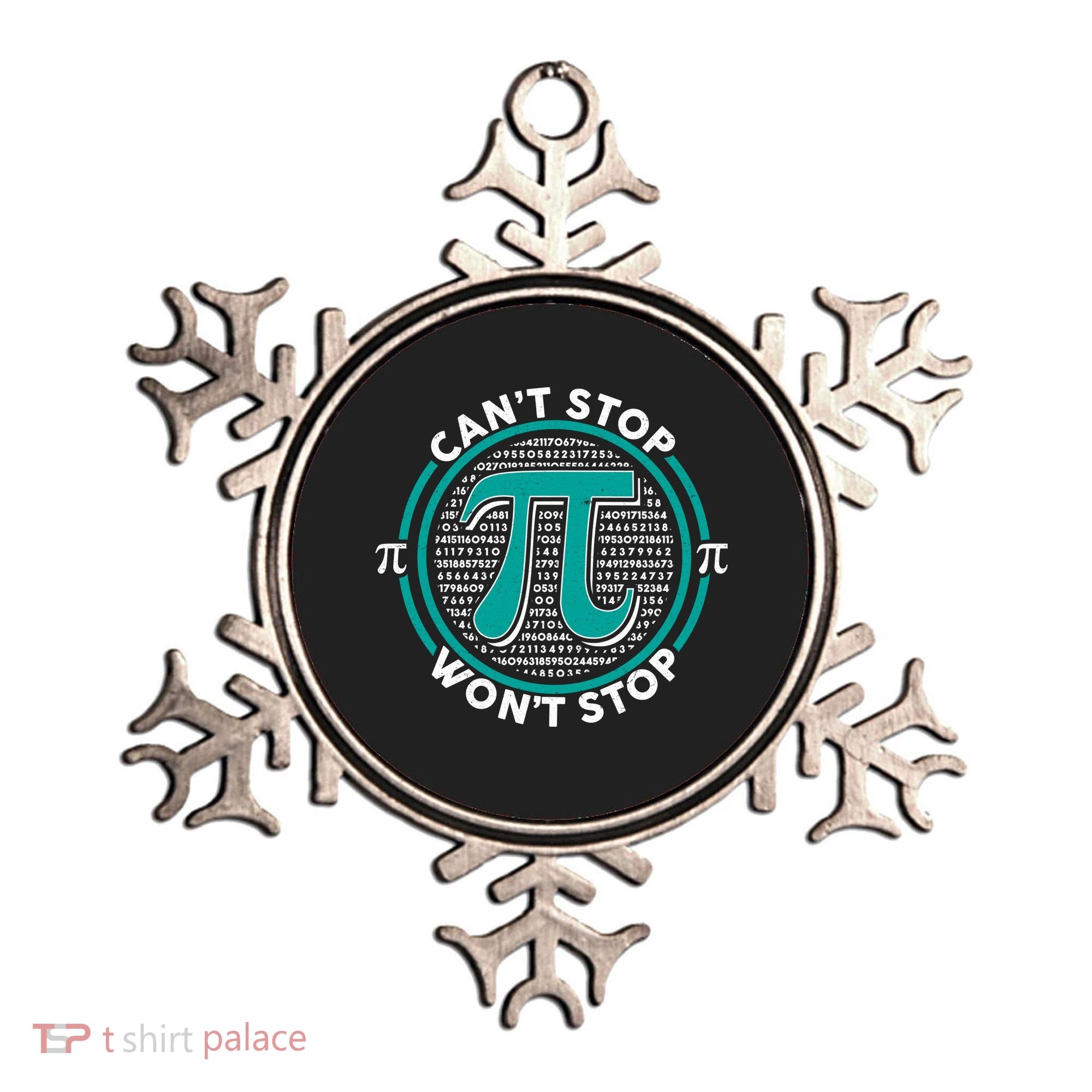 3.14 Pi Day Can't Stop Pi Won't Stop Ornament