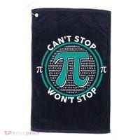 3.14 Pi Day Can't Stop Pi Won't Stop Golf Towel thumb 0