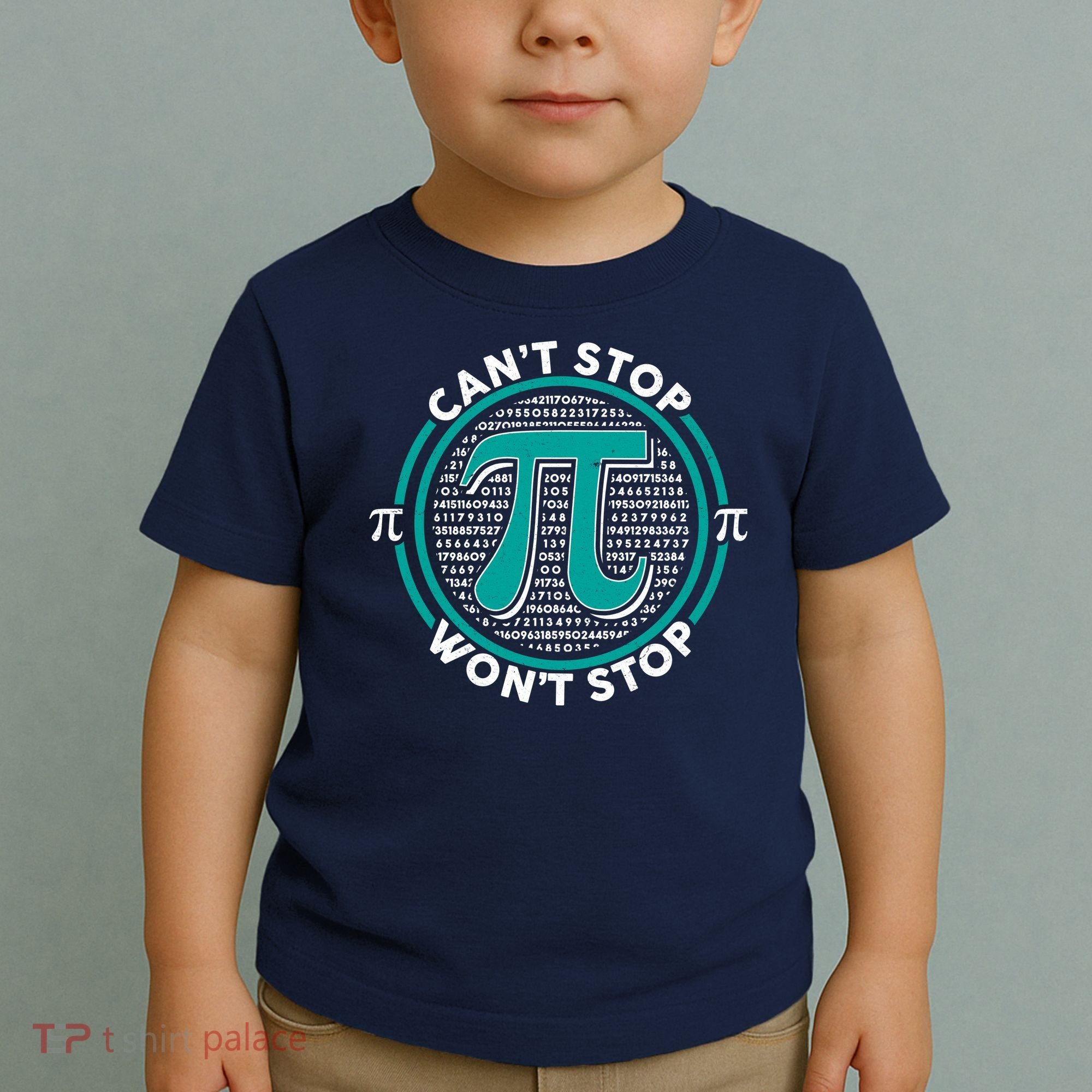 3.14 Pi Day Can't Stop Pi Won't Stop Toddler T-Shirt