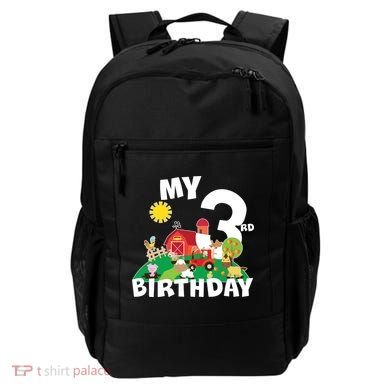 3 Year Old Farm My 3rd Birthday Backpack