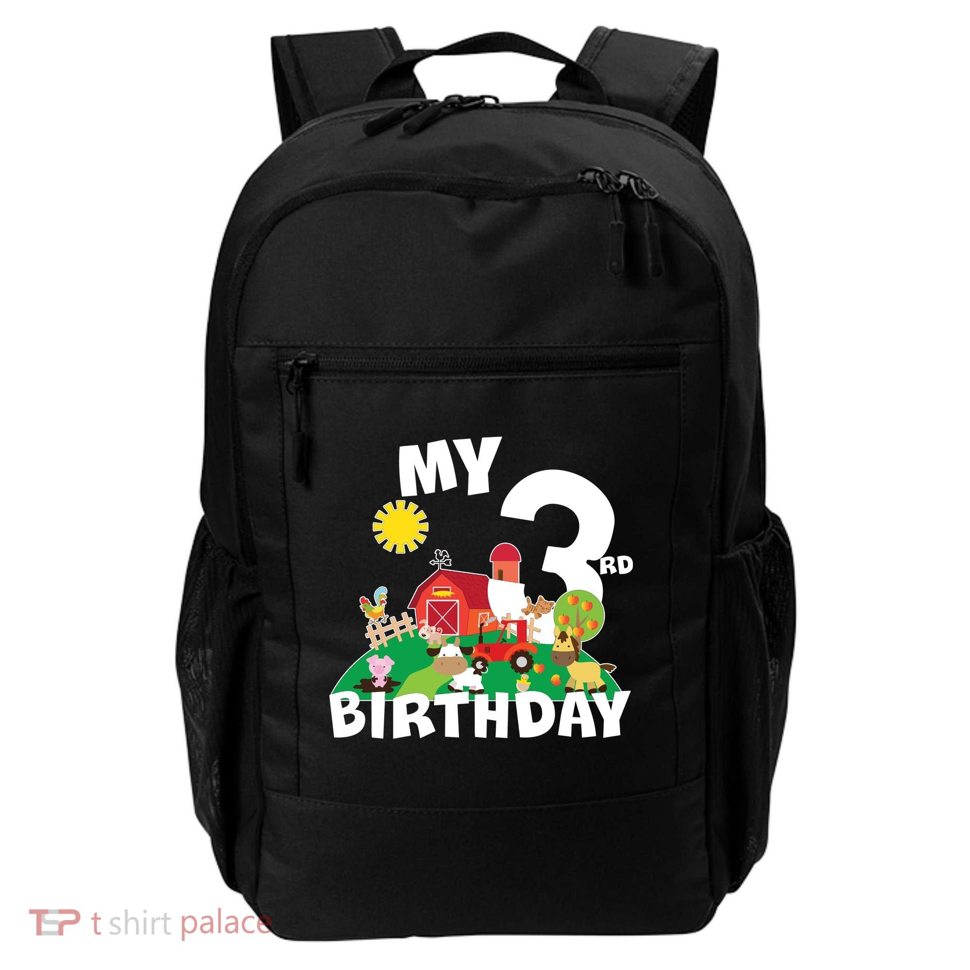 3 Year Old Farm My 3rd Birthday Backpack
