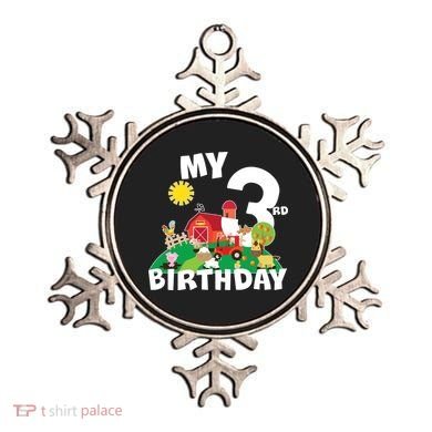 3 Year Old Farm My 3rd Birthday Ornament