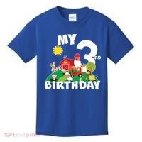 3 Year Old Farm My 3rd Birthday Kids T-Shirt thumb 0