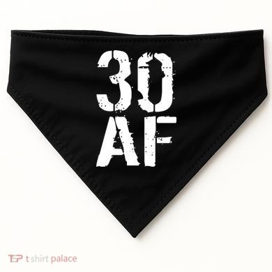 30 AF 30th Birthday USA-Made Doggie Bandana