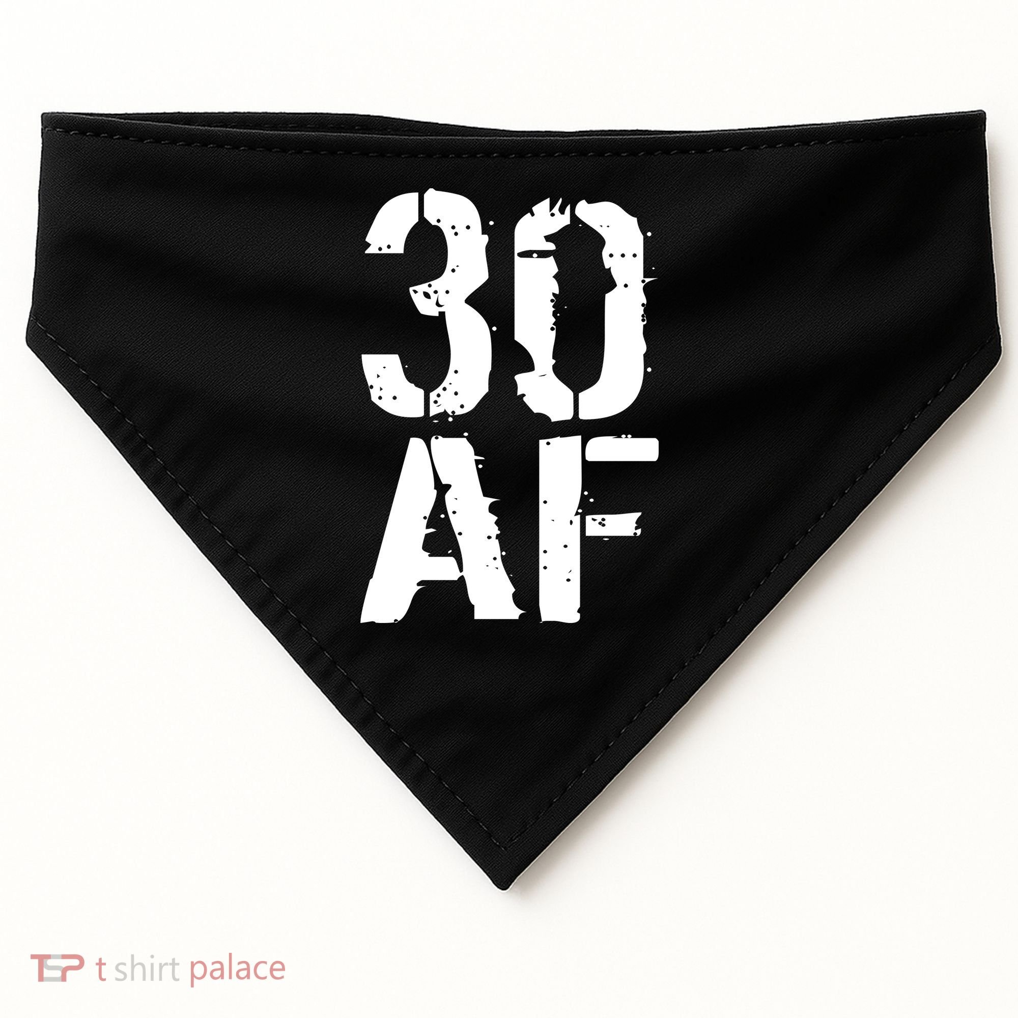 30 AF 30th Birthday USA-Made Doggie Bandana