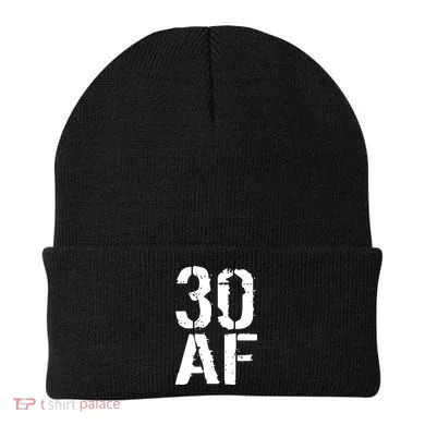 30 AF 30th Birthday Beanie