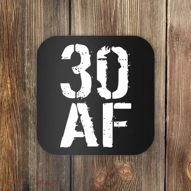 30 AF 30th Birthday Coaster
