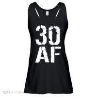 30 AF 30th Birthday Ladies Essential Flowy Tank thumb 0