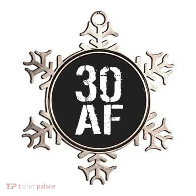 30 AF 30th Birthday Ornament