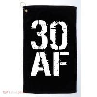 30 AF 30th Birthday Golf Towel thumb 0