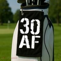 30 AF 30th Birthday Golf Towel thumb 2