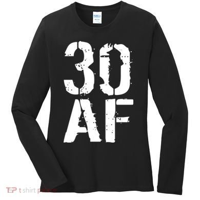 30 AF 30th Birthday Women's Long Sleeve Shirt