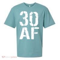30 AF 30th Birthday Sueded Cloud Jersey T-Shirt thumb 0
