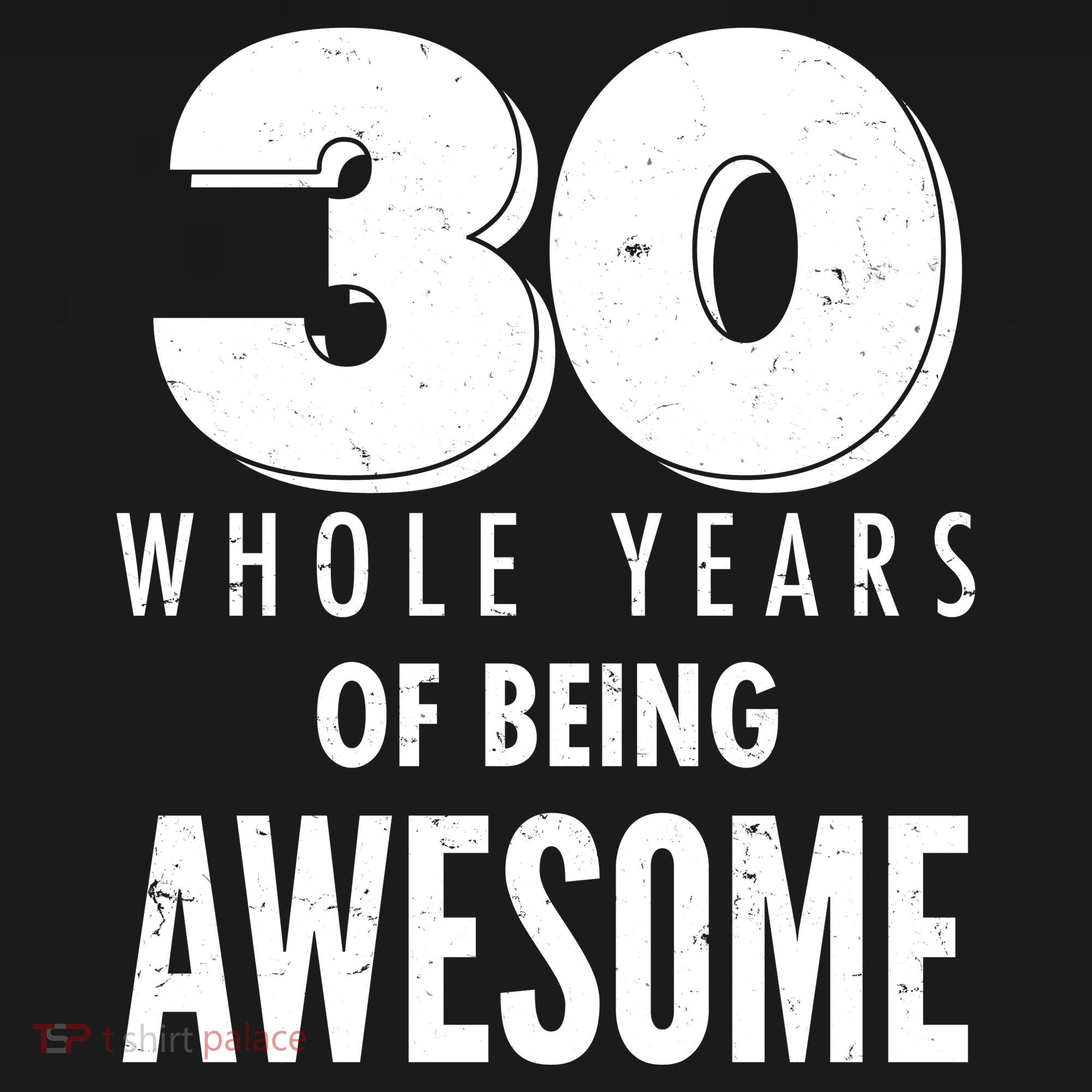 30 Whole Years Of Being Awesome Birthday Women's Hoodie