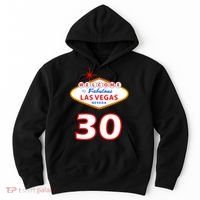 30 Years Old In Vegas - 30th Birthday Hoodie thumb 0