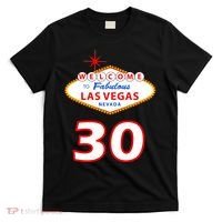 30 Years Old In Vegas - 30th Birthday T-Shirt thumb 0