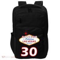 30 Years Old In Vegas - 30th Birthday Impact Tech Backpack thumb 0