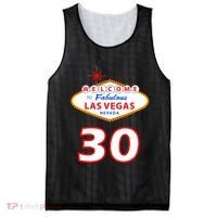 30 Years Old In Vegas - 30th Birthday Mesh Reversible Basketball Jersey Tank thumb 0
