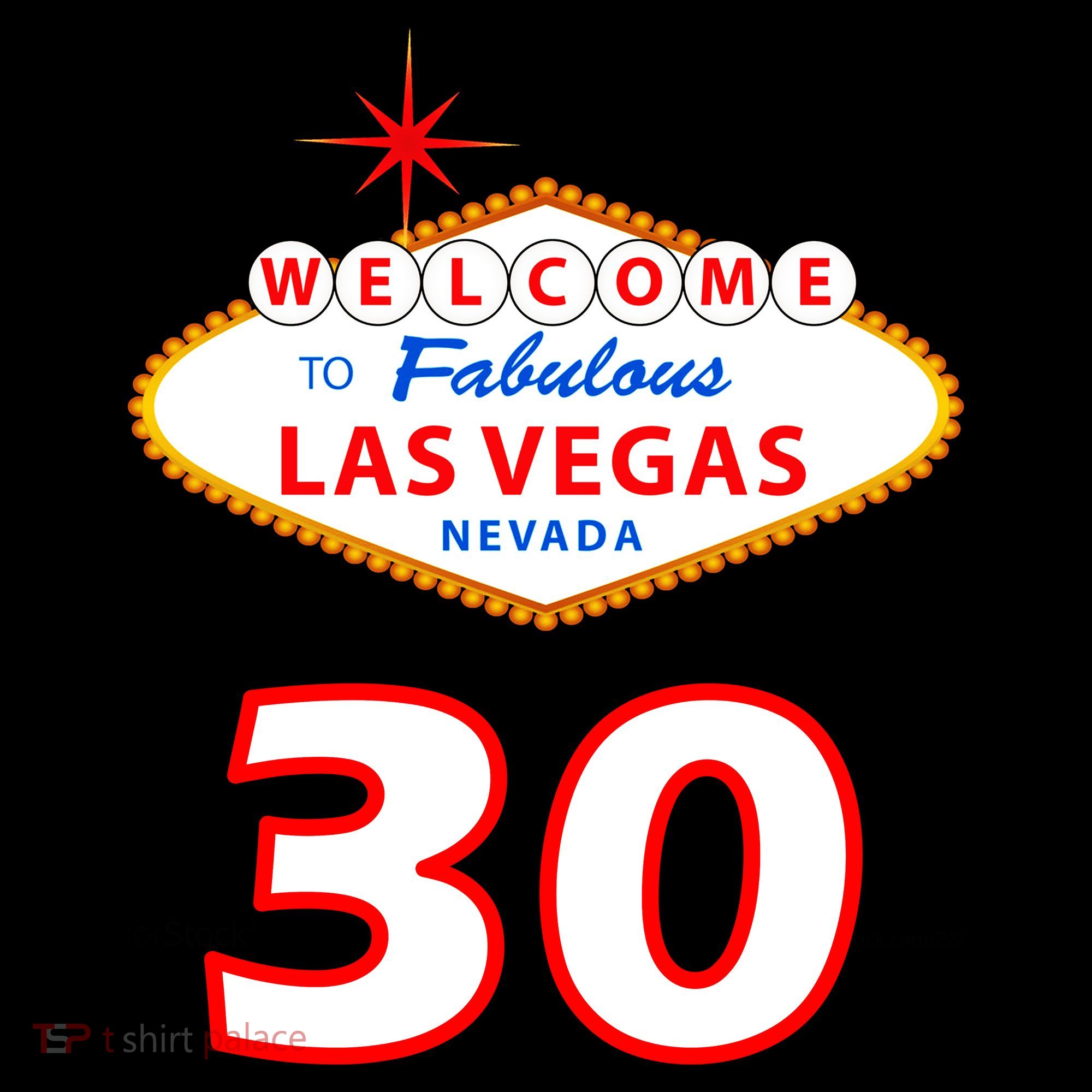 30 Years Old In Vegas - 30th Birthday Women's Tank Top