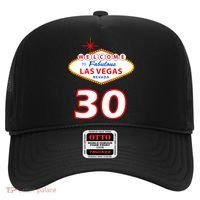 30 Years Old In Vegas - 30th Birthday Hat thumb 0