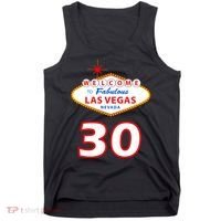 30 Years Old In Vegas - 30th Birthday Tank Top thumb 0