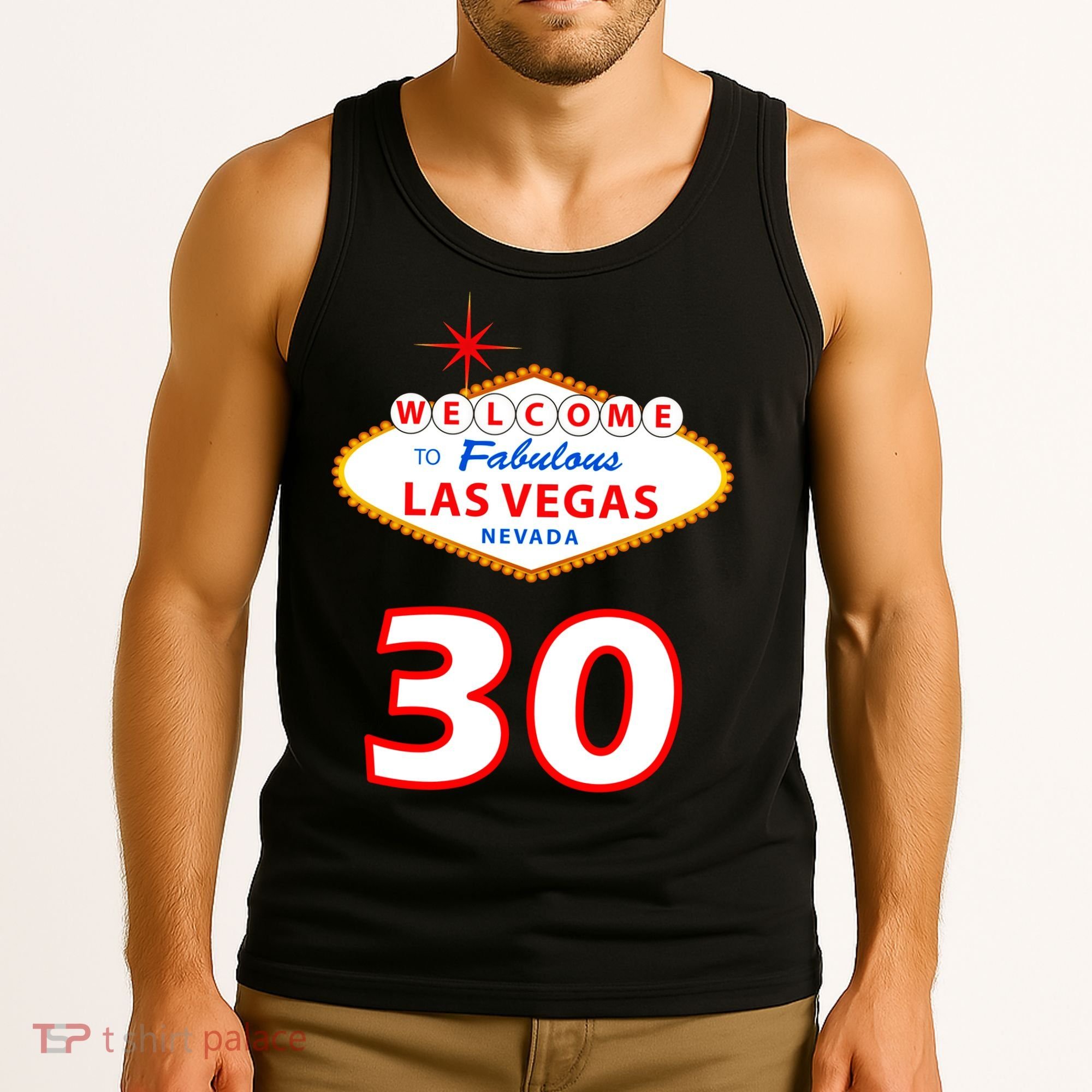 30 Years Old In Vegas - 30th Birthday Tank Top