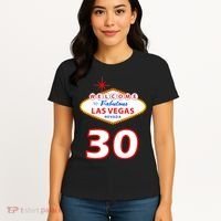 30 Years Old In Vegas - 30th Birthday Women's T-Shirt thumb 4